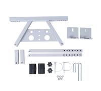 Awwertse 1 PCS Ladder Stabilizer, Roof Ladder, Silver Wall Bracket, Ladder Accessories Safe Stability Easy to Use