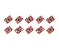 Awwertse 10PCS DC 5V-15V AD828 Stereo Preamp Preamplifier Module AMP Module Microphone Preamp Module