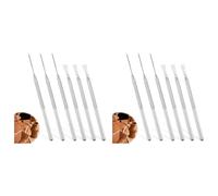 Awwertse 12 Pcs Clay Needle Tools 5.3 Inch Pottery Tools Carving Modeling Kit for Ceramic Wire Texture Detail Ceramics Tools