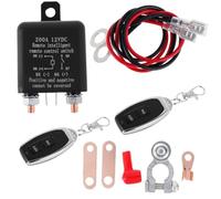 Awwertse 12V 200A Battery Switch Relay Remote Control Battery Disconnect Cut Off Isolator Switch Anti-Theft Switch for Car Boat