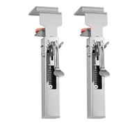 Awwertse 2pcs Adjustable Drawer Fixing Clamp,Drawer Fixing Clips,Cabinet Hardware Jig,Drawer Front Cabinet Installation Clamps