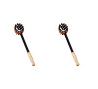 Awwertse 2X Back Knock Massage Handheld Round Head Back Pounding Massage Hammer Relieve Stress and Fatigue Meridian Massage