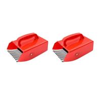 Awwertse 2X Berry Picker, Berry Pickers and Rakes with Metallic Comb and Ergonomic Handle for Easier Berry Picking, Blueberry