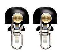 Awwertse 2X Brass Bicycle Bell Bicycle Bell Hand Bell, Handlebars Classic Bell Retro Vintage Horn