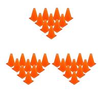 Awwertse 30 Pcs Traffic Cones - 7 Inch of Multipurpose Construction Theme Party Sports Activity Cones for Football Training