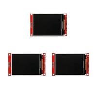 Awwertse 3pcs 240x320 2.8inch SPI TFT LCD Touch Panel Serial Port Module with PBC ST7789V 2.8 Inch SPI Serial Display A