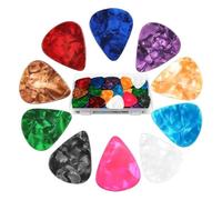Awwertse 75Pack Guitar Picks with 3 Different Thickness with Organizer Box for Acoustic Guitar, Electric Guitar, Ukulele