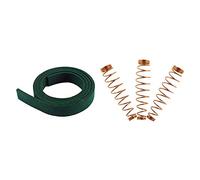 Awwertse 90Pcs Copper Golden Jack Springs Repair Part for Upright Piano & 1 Pcs Green Piano Spring Rail Felt