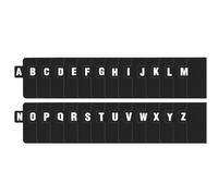 Awwertse Alphabetical A-Z Organizer Divider 26pcs for CD DVD Vinyl Record Separator for Music Album File Storage in for Home