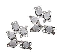 Awwertse KSD301 250V 10A Thermostat Temperature Control Switch 135 Celsius C 10 Pcs