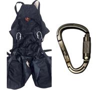 Awwertse Leg Free Man Training Flight Seat Bag Adjustable Harness Paraglider Chair Free-Flying Seat Training Flight Seat Bag