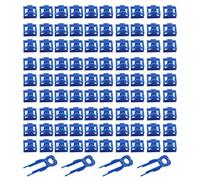 Awwertse RJ45 Port Lock Kit with Key Ethernet Port Security Blocker Anti Dust Cap Protector for Router & Computer Ports C