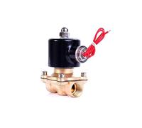 AWWVRLMM 1/2" 3/4" NPT 2/2 Normally Closed 12v Electric Solenoid Valve Water 150 degree centigrade(BSP-220VAC,3/4 inch)