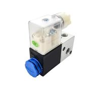 AWWVRLMM 1 pcs 3V1-06 3 Port 2 Position Solenoid Valve Valvula Neumatico Pneumatica DC12V AC220V DC110V AC24V(3V1-06 PC10-01,DC12V)