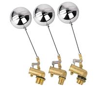 AWWVRLMM 1PC 90 Degree L Type Brass Float Valve Ball Water Tower Tank Switch(DN20)