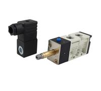 AWWVRLMM 1pcs 2 way / 5 port MVSC-220-4E1 MVSC-220-4E2 magnet Pneumatic Solenoid Valve(MVSC-460-4E1,AC 110V)