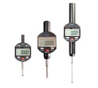 AWWVRLMM 1pcs IP65 Waterproof Digital Indicator Electronic Micrometer Metric Inch Dial Gauge 0-12.7 25.4 50.8 100.8mm 1μm(3Button 0-12.7mm0.01)