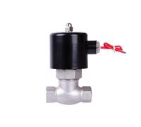 AWWVRLMM 304 Stainless Steel High Temperature Brass Steam Solenoid Valve 24v 1/2 Normally Closed 220v 110v(BSP-240VAC)
