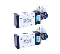 AWWVRLMM 3V410-15-NC 3/2 way Pneumatic Solenoid Valve AC220V DC24V DC12V AC110V AC24V Normally Closed Open valves(3V410-15-NC,AC24V)