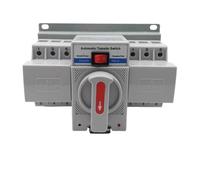 AWWVRLMM ATS 3P 63A 380V 50/60hz 3 Wire MCB Type Dual Power Automatic Transfer Switch