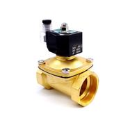 AWWVRLMM Brass Electric Control Valve 24VAC DN50 2 inch solenoid valve 220v ac(220V AC)