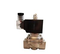 AWWVRLMM Withstand high Pressure and Temperature Extremes 3/4inch Water Solenoid Valve 12v 24v 220v 110v Normally Closed NPT Thread DIN Coil DN20