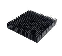 Awxlumv 120mm Large Heatsink Aluminum Heat Sink 4.72x4.72x0.79Inch/ 120x120x20mm Square Cooler for Router Cooling Base and Power Supply IC Graphics Card Memory Heat Sink 120mmx120mmx20mm