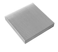 Awxlumv Aluminum Heatsink 90m x 90m x 15mm Square Large Heat sink Radiator Circuit Board Cooling Fins Cooler for LED Power DC Converter Electronic High Power Amplifier Wifi Router