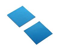 Awxlumv CPU Thermal Pad 12W/mK, 100x100x1mm Silicone Thermal Pads Non Conductive Heatsink Cooling Pad, Highly Efficient Heat Resistant Soft Pad for Laptop 3080 3090ti SSD IC LED GPU Chip