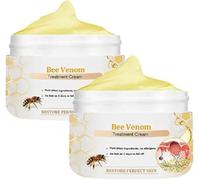 Awzlove Bee Venom Cream, Awzlove Bee Venom Repair Cream, Natural Bee Venom Cream, Hydrating Moisturizing Cream for Men and Women, Professional Bee Venom Cream for All Skin 50g (2PCS)