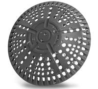 AWzzz Shower Drain Hair Catcher, 5.5in Shower Hair Catcher Large Premium Silicone Drain Protector Strainer, Shower Drain Cover for Shower Room, Floor Drain, Bathroom Sink, Dark Grey