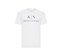 AX ARMANI EXcHANgE mens classic crew Logo T-shirt T Shirt White X-Sm