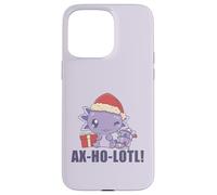 AX-HO-LOTL! Christmas Santa Claus Axolotl HO HO HO! Meme Case for iPhone 15 Pro Max