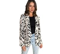 AX Paris Womens/Ladies Brush Stroke Blazer GT19749