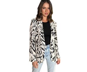 AX Paris Womens/Ladies Brush Stroke Blazer GT19749