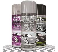 AX Professional Spray Paint 400ml - Multipurpose Quick Drying Aerosol for Interior & Exterior Use - Durable Matt, Gloss & Lacquer Finish - Automotive, Wood, Metal Coating (Silver Body - 1930)