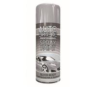 Ax Silver Body Gloss Paint 400Ml Can Metallic Shine Finish - 1930