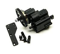 AX2 2 Aluminum Speed Transmission Case Gearbox for AXIAL Wraith 90018 90053 90048 1/10 RC Crawlers Black