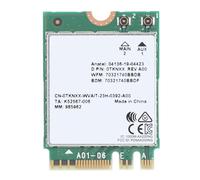 AX200 WiFi6 M.2 Network Card, 1650X AX200 M.2 WiFi6 2.4G 5G Dual Band High Throughput Fast Data Transmission Wireless Card for 10/11,