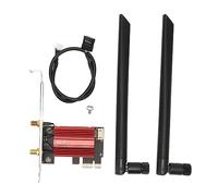 AX210 Pro Chip WIFI 6E PCIE Card 2.4GHz 5GHz 6GHz Bands Network Adapter MU MIMO Technology Plug and Play 5374Mbps WiFi Card for Win10 11 for Linux