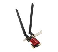 AX210 Pro WiFi 6E PCIe Wireless WiFi Card, Network Card Tri-Band AX210 Wireless Adapter with Bluetooth 5.3, MU-MIMO, Ultra-Low Latency, for 10/11, Linux, Chrome OS