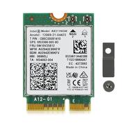 AX211NGW WiFi Card, WiFi 6E M.2 CNVio2 WiFi Adapter with Bluetooth 5.3, MU-MIMO, Tri Band WiFi Up to 2.4 Gbps for Laptop, Only Support with Gen 12+ CPU, Windows 10/11 (64bit) Linux Chrome OS