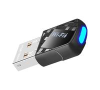 AX600 WiFi 6 AX600 USB Bluetooth-compatible Adapter Dongle Double Band 2.4Ghz 5Ghz USB Networking Card Low Latency Gaming Networking Adapter