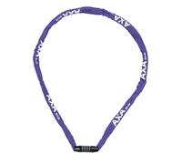 AXA 59540395KS Rigid Rcc 120 Code Lila Chain Lock, Purple, 120 cm