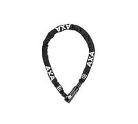 AXA Absolute Code C5-90 - Bicycle Combination Lock - Chain Lock - Security Level 7 - Steel Links 5 mm - Length 90 cm - Black Polyester Cover