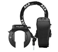 AXA Atlas Large + ULC 130 Insert Chain + Saddle Bag - Frame Lock Set - Security Level 14 - Key is Not Removable