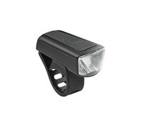 AXA Bicycle Light Dwn Front 30 Lux - USB Rechargeable - 11 Hours Light Time - Battery Indicator - StVZO Approval