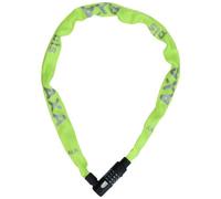 Axa Chain Lock Axa Newton Code+ 100 Neon Yellow 1 Meter Length Bike