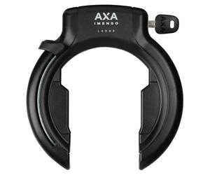 Axa Imenso Large 59516495kc Bike Frame Lock One Size Black