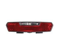 AXA Juno Battery Auto Off 50 mm - Battery Rear Light - 2 x AAA Batteries Included - 500 m Visible - StVZO Approval